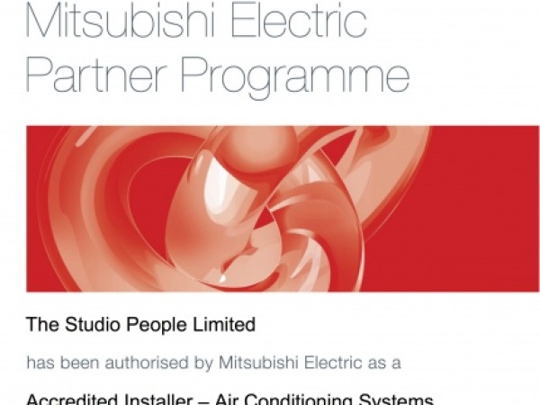 The Studio People Are Now Accredited Mitsubishi Installers The Studio People Are Now Accredited Mitsubishi Installers