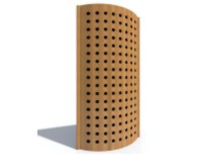 Perforated Poly Diffuser